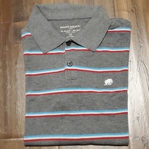 Banana republic men's medium polo shirt
